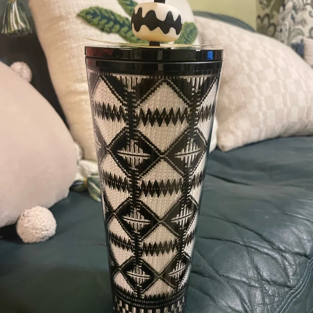 Starbucks Tumbler Shadé Akanbi Berber Diamond Cold Cup Limited-edition NWT - Picture 4 of 10